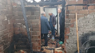 Balgöze Köyü’ndeki Yangına Hızlı Müdahale