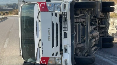 Merzifon-Suluova Karayolunda Maddi Hasarlı Trafik Kazası