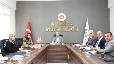 Amasya İl Müftülüğü’nde Gençlik Çalışmaları Değerlendirildi