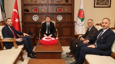 Amasya Valisi Önder Bakan, Bakanlık Heyetini Ağırladı