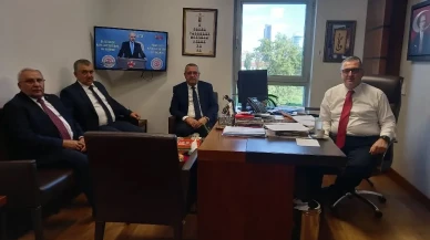 Başkanlardan Çilez’e Ziyaret
