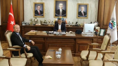 Başkan Uzun’a Ziyaret