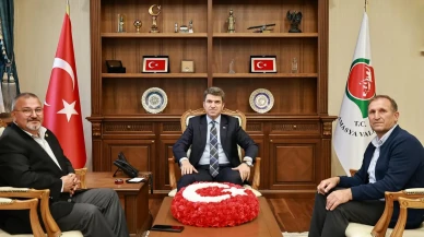 Amasya’da Dostane Buluşma: Eski Vekil Tuncer, Vali Bakan’ı Ziyaret Etti