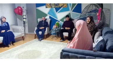 Merzifon Müftülüğünden Suriyeli Aileye Kardeşlik Ziyareti