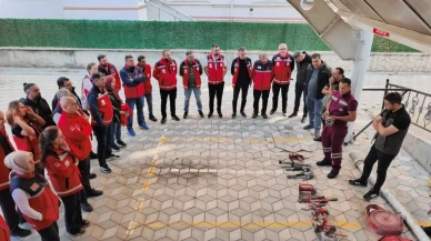 MEB AKUB Ekibine Yangınla Mücadele Eğitimi