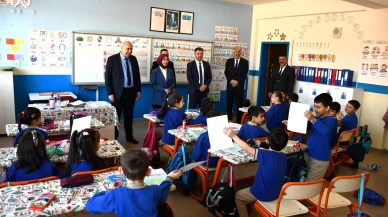 Kaymakam Güneş’ten İlkokula Ziyaret