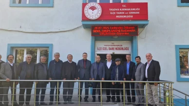 Taşova İlçe Tarım Müdürü Gökbulut’a Erbaa’dan Ziyaret