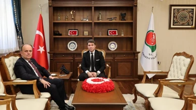 AK Parti Milletvekili Baykan’dan Vali Bakan’a Ziyaret