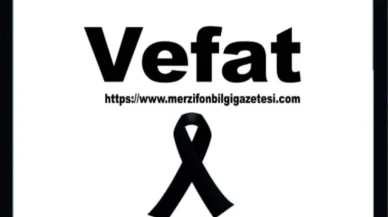 9 Kasım 2025 Aramızdan Ayrılanlar