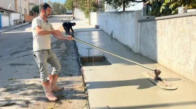 Suluova’da Kaldırım Çalışmaları Hız Kazandı