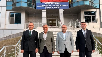 Amasya’da Esnaf Odaları Arasında Nezaket Ziyareti