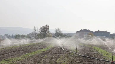 Merzifon Kayadüzü Köyünde Basınçlı Sulama Dönemi