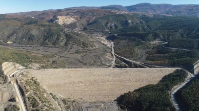 Amasya’da Aydınca Barajı’nda Çalışmalar Tamamlandı