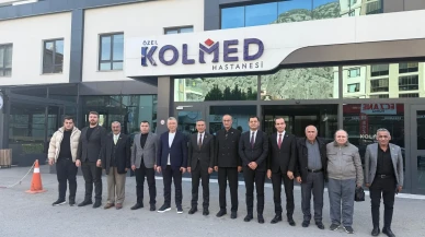 MHP’den Kolmed Hastanesi’ne Ziyareti