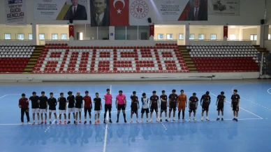 Amasya’da Okul Sporları Futsal Müsabakaları Başladı