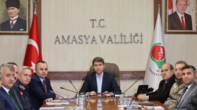 Amasya’da Kış Trafiği İçin Önlem Zirvesi Yapıldı