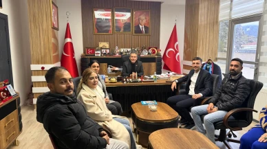 MHP Amasya İl Başkanlığı’na Ziyaret