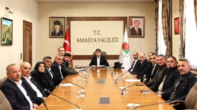 Amasya’da Muhtarlar Sorunları Masaya Yatırdı