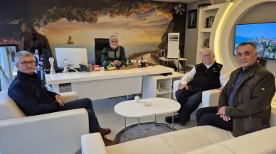 Merzifon Vakfı’ndan Üyesi Eriş Gül’e Ziyareti