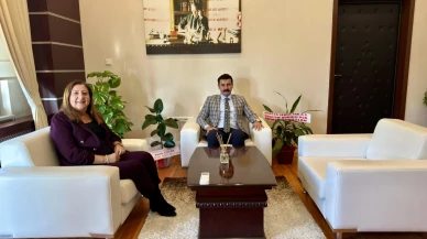 Hamamözü Kaymakamı Arslan’a Protokol Ziyaretleri