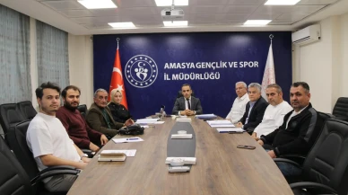 Amasya GSB’de İş Güvenliği Toplantısı Yapıldı