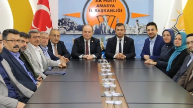 AK Parti Amasya Teşkilatında Baykan ile Yerel Yönetim Değerlendirmesi