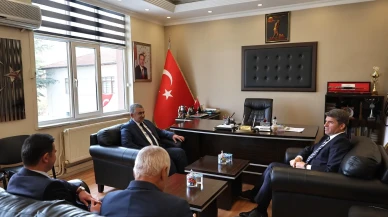 Vali Bakan’dan Hamamözü Belediyesi’ne Ziyaret