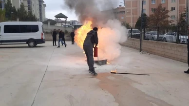 Suluova İtfaiyesinden Emniyete Eğitim