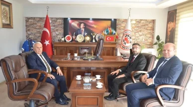 Yeni Müftüden Başkan Şahin’e Ziyaret