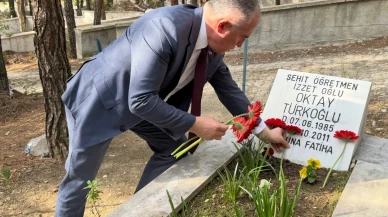 Şehit Öğretmene Ziyareti