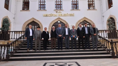 Merzifon Belediyesi’nde Hareketli Gün