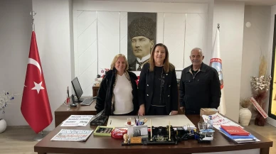 Başkan Zehra Özyol’a Hemşehrilerinden Ziyaret