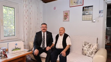 Başkan Kargı’dan Eski Muhtara Ziyaret
