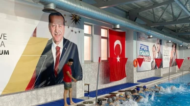 Gümüşhacıköy’de Minikler Yüzmeyle Tanışıyor