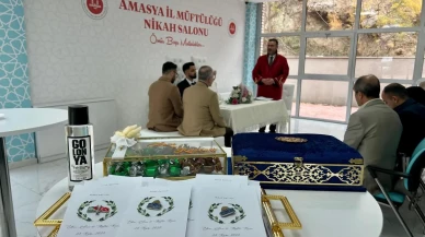 TDV Amasya Şubesi Yetim Bir Genç Çifte Destek Oldu