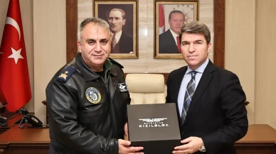Merzifon Jet Üssü Komutanı Valilikte