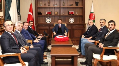 Amasya Valisi Önder Bakan’a Ziyaretler Devam Ediyor