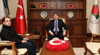 Bekilli Kaymakamı Ferdi Akgün’den Vali Bakan’a Ziyaret