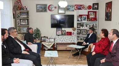 Merzifon’da Şehit Ailesine Vefa Buluşması