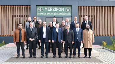 Merzifon OSB Müteşebbis Heyeti Toplandı