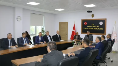 Amasya'da Eğitim Koordinasyon Toplantısı