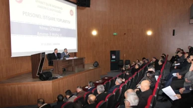 Amasya Müftülüğü Aralık Ayı Personel Toplantısı