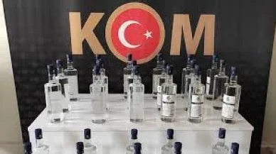 Merzifon’da Sahte İçki Üretimine Baskın