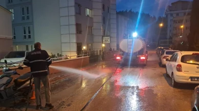Amasya’da Gece Mesaisi: Şehir Yeni Güne Tertemiz Uyanıyor