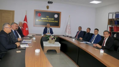 Amasya İl Milli Eğitim’de Haftalık Değerlendirme
