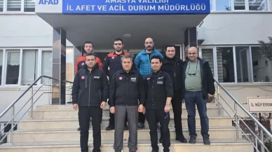 AFAD Amasya’ya Tokat’tan Ziyaret
