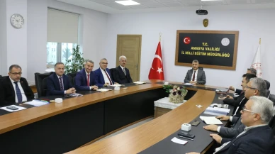 Amasya’da Eğitimin Gündemi Masaya Yatırıldı