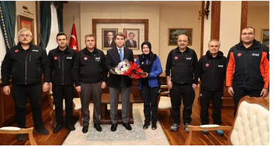 AFAD’ın Kuruluş Yıl Dönümünde Valilik Ziyareti