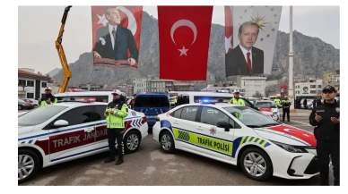 Güvenliğe Güçlü Destek: Merzifon Emniyet ve Jandarma’ya 12 Yeni Araç