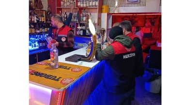 Merzifon’da Yılbaşı Öncesi Alkollü İçki Denetimleri Sıklaştırıldı